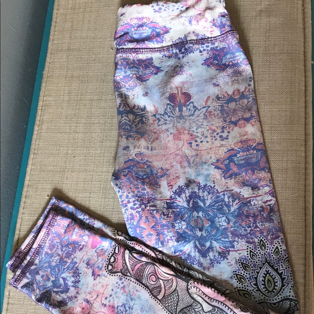 Elephant print leggings